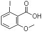 结构式 CAS# 66195-39-9, 2-碘-6-甲氧基苯甲酸