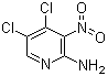 4,5-Dichloro-3-nitropyridin-2-amine molecular structure (CAS 662116-67-8)