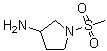 structure of CAS# 662116-71-4, 3-Amino-1-(methylsulfonyl)pyrrolidine;[1-(Methylsulfonyl)pyrrolidin-3-yl]amine