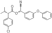 Esfenvalerate molecular structure (CAS 66230-04-4)