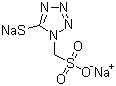 Disodium 2,5-dihydro-5-thiooxo-1H-tetrazol-1-ylmethanesulfonate molecular structure (CAS 66242-82-8)