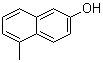 structure of CAS# 66256-29-9, 5-Methyl-2-naphthol;5-Methyl-2-naphthalenol
