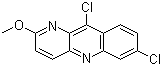 7,10-Dichloro-2-methoxybenzo[b]-1,5-naphthyridine molecular structure (CAS 6626-40-0)