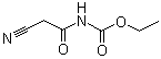 N-氰基乙酰尿烷分子结构 (CAS 6629-04-5)