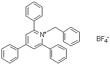 1-Benzyl-2,4,6-triphenylpyridinium tetrafluoroborate molecular structure (CAS 66310-10-9)