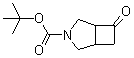 6-氧代-3-氮杂双环[3.2.0]庚烷-3-羧酸叔丁酯分子结构 (CAS 663172-80-3)
