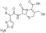 Desacetylcefotaxime molecular structure (CAS 66340-28-1)
