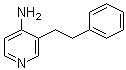 3-(2-Phenylethyl)-4-pyridinamine molecular structure (CAS 6635-94-5)