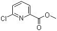 Methyl 6-chloro-2-pyridinecarboxylate molecular structure (CAS 6636-55-1)
