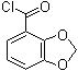 1,3-Benzodioxole-4-carbonyl chloride molecular structure (CAS 66411-55-0)