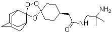 Arterolane molecular structure (CAS 664338-39-0)