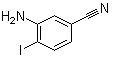 3-Amino-4-iodobenzonitrile molecular structure (CAS 665033-21-6)