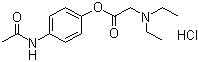 盐酸丙帕他莫分子结构 (CAS 66532-86-3)
