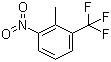 2-Methyl-3-nitrobenzotrifluoride molecular structure (CAS 6656-49-1)