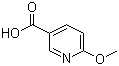 6-Methoxynicotinic acid molecular structure (CAS 66572-55-2)