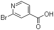 structure of CAS# 66572-56-3, 2-Bromoisonicotinic acid;2-Bromopyridine-4-carboxylic acid