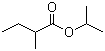 Isopropyl 2-methylbutanoate molecular structure (CAS 66576-71-4)