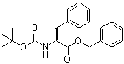 structure of CAS# 66617-58-1, N-tert-Butoxycarbonyl-L-phenylalanine benzyl ester;Boc-L-phenylalanine benzyl ester; Boc-Phe-OBzl