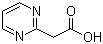 2-Pyrimidineacetic acid molecular structure (CAS 66621-73-6)