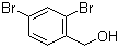 structure of CAS# 666747-06-4, 2,4-Dibromobenzyl alcohol