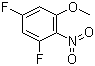 1,5-Difluoro-3-methoxy-2-nitrobenzene molecular structure (CAS 66684-61-5)