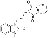 2-[3-(2,3-Dihydro-2-oxo-1H-benzimidazol-1-yl)propyl]-1H-isoindole-1,3(2H)-dione molecular structure (CAS 66766-13-0)