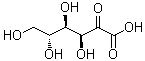 D-arabino-2-Hexulosonic acid molecular structure (CAS 669-90-9)