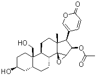 华蟾蜍精醇分子结构 (CAS 6691-83-4)