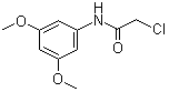 2-氯-N-(3,5-二甲氧基苯基)乙酰胺分子结构 (CAS 66932-96-5)