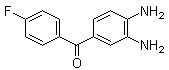 (3,4-Diaminophenyl)(4-fluorophenyl)methanone molecular structure (CAS 66938-86-1)