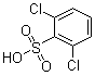 2,6-二氯苯磺酸分子结构 (CAS 6697-96-7)