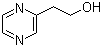 structure of CAS# 6705-31-3, 2-Pyrazineethanol;(2-Hydroxyethyl)pyrazine; 2-(2-Hydroxyethyl)pyrazine; 2-Pyrazinylethyl alcohol