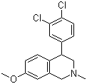 (+/-)-Diclofensine molecular structure (CAS 67165-56-4)
