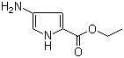 structure of CAS# 67318-12-1, 4-Amino-1H-pyrrole-2-carboxylic acid ethyl ester;Ethyl 4-aminopyrrole-2-carboxylate