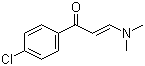(2E)-1-(4-氯苯基)-3-(二甲基氨基)-2-丙烯-1-酮分子结构 (CAS 67382-35-8)