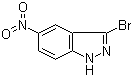 3-Bromo-5-nitro-1H-indazole molecular structure (CAS 67400-25-3)