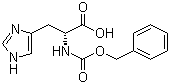 Nalpha-苄氧羰基-D-组氨酸分子结构 (CAS 67424-93-5)