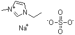 3-Ethyl-1-methyl-1H-imidazolium sulfate sodium salt (1:1:1) molecular structure (CAS 674282-83-8)