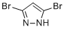 3,5-dibromo-1H-Pyrazole molecular structure (CAS 67460-86-0)