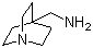 structure of CAS# 67496-78-0, 1-Azabicyclo[2.2.2]octane-4-methanamine;4-Aminomethylquinuclidine