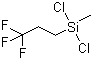 (3,3,3-Trifluoropropyl)dichloromethylsilane molecular structure (CAS 675-62-7)