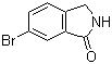 6-Bromoisoindolin-1-one molecular structure (CAS 675109-26-9)