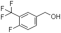 4-Fluoro-3-(trifluoromethyl)benzyl alcohol molecular structure (CAS 67515-61-1)