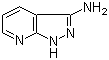 1H-Pyrazolo[3,4-b]pyridin-3-amine molecular structure (CAS 6752-16-5)