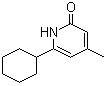structure of CAS# 67587-24-0, 6-Cyclohexyl-4-methyl-2(1H)-pyridone
