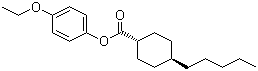 structure of CAS# 67589-53-1, 4-Ethoxyphenyl trans-4-pentylcyclohexylcarboxylate;p-Ethoxyphenyl trans-4-pentylcyclohexanecarboxylate; trans-4-pentyl-(4-ethoxyphenyl)cyclohexanecarboxylate