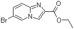 Ethyl 6-bromoimidazo[1,2-a]pyridine-2-carboxylate molecular structure (CAS 67625-37-0)