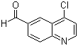 4-Chloroquinoline-6-carboxaldehyde molecular structure (CAS 676256-25-0)
