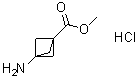 3-Aminobicyclo[1.1.1]pentane-1-carboxylic acid methyl ester hydrochloride molecular structure (CAS 676371-65-6)