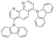 4,7-二-9H-咔唑-9-基-1,10-菲咯啉分子结构 (CAS 676542-82-8)